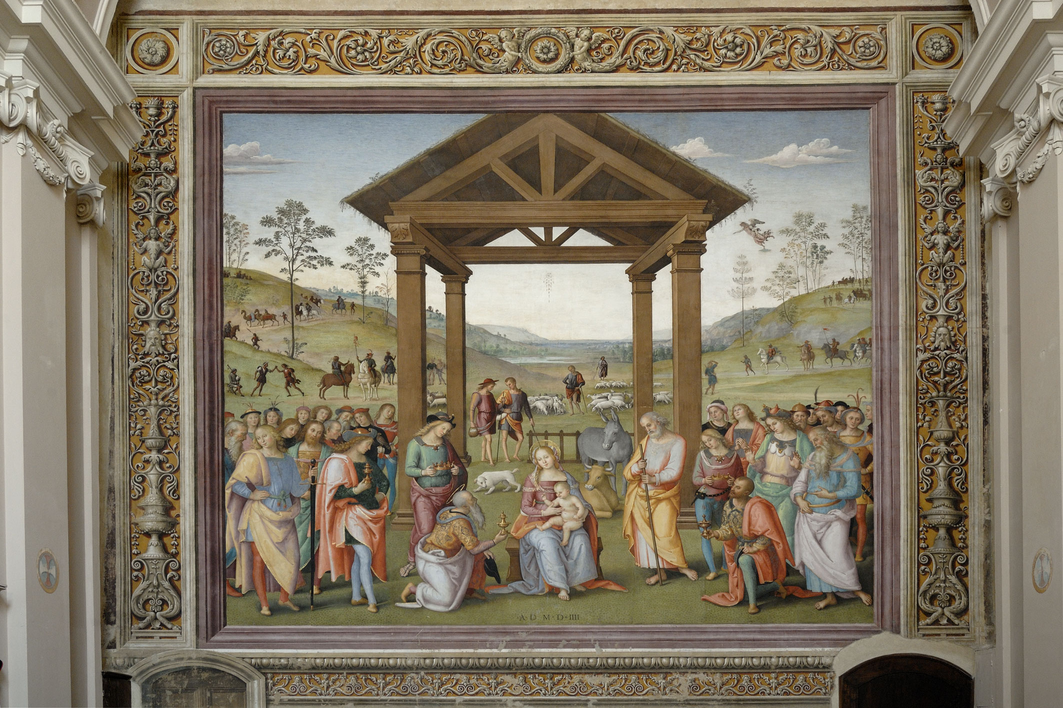 Pietro Vannucci detto il Perugino, Adorazione